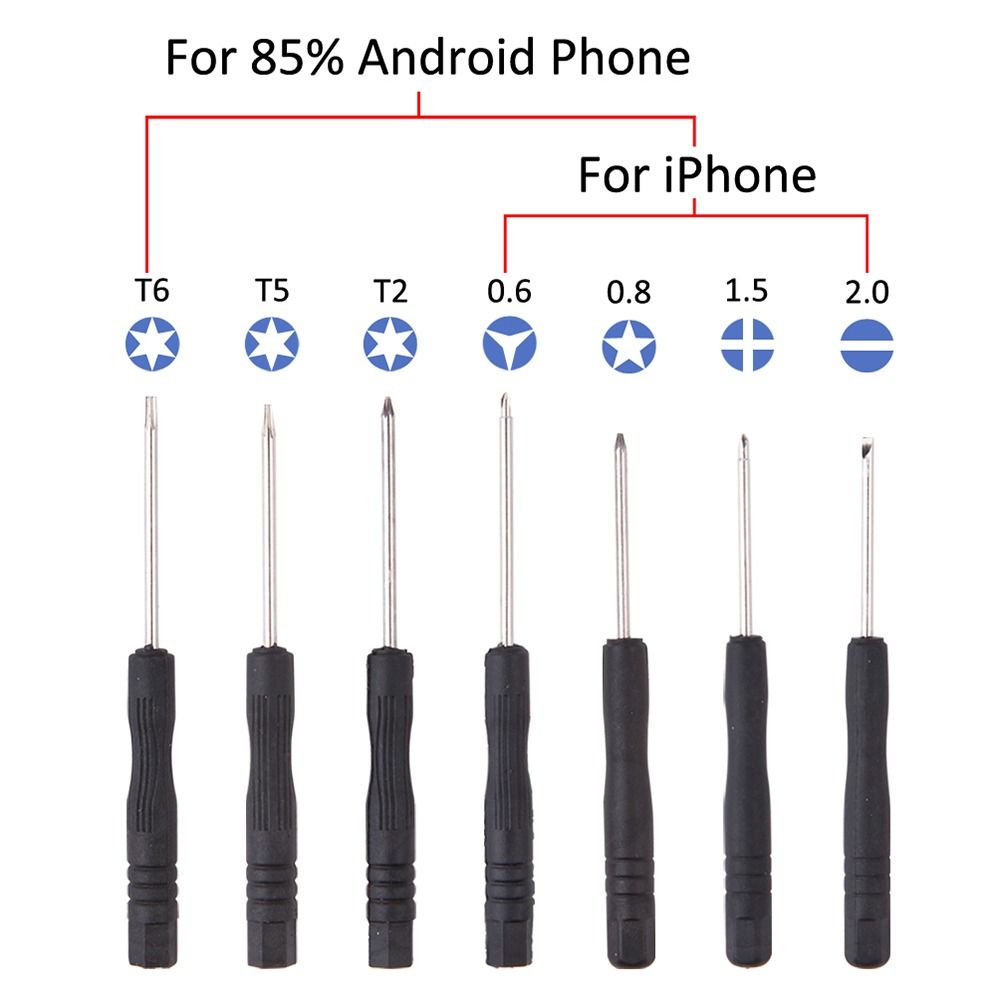 Juego de 12 Destornilladores U - Phone Opening Tool reseña y precio