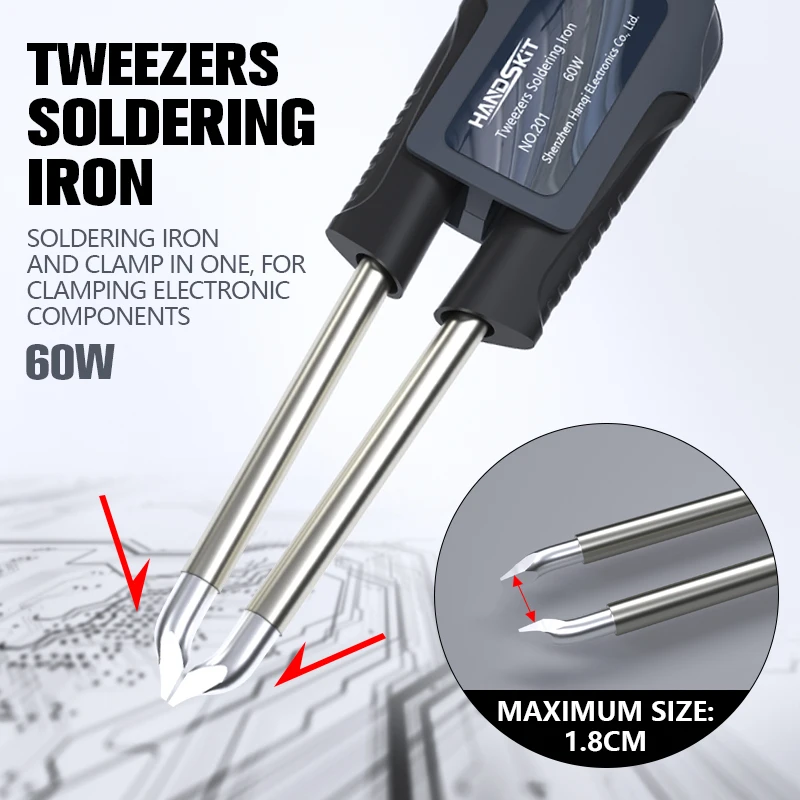 Pinzas para estación de soldad - Electronics Repair Tools reseña y precio