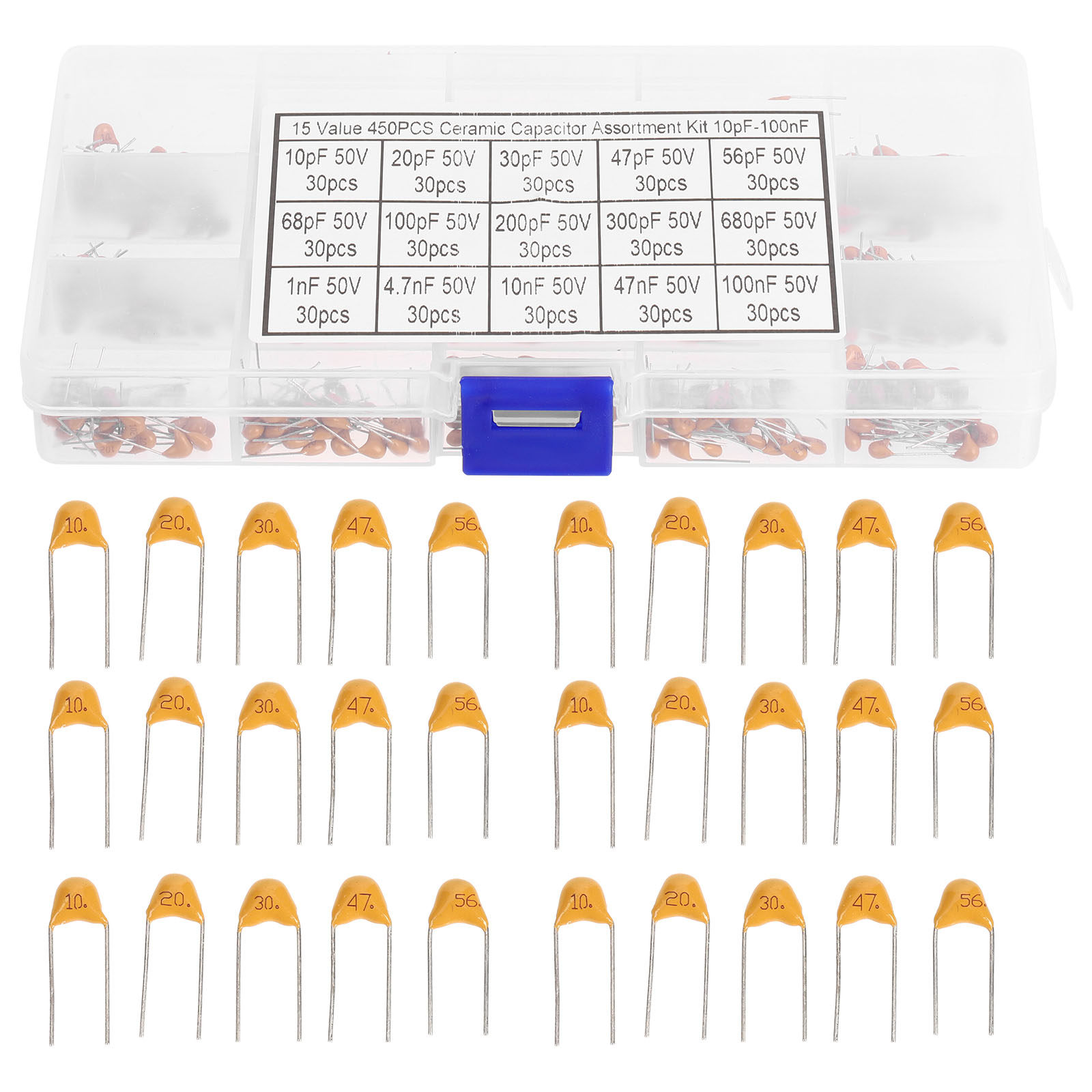 1 juego de condensadores cerám - Electronics Repair Hobby reseña y precio
