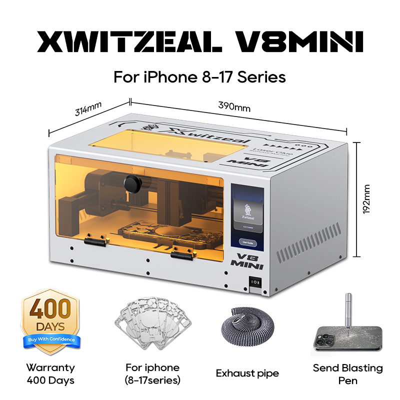 Xwitzeal ®   Máquina Láser V8  - Electronics Repair Tools reseña y precio