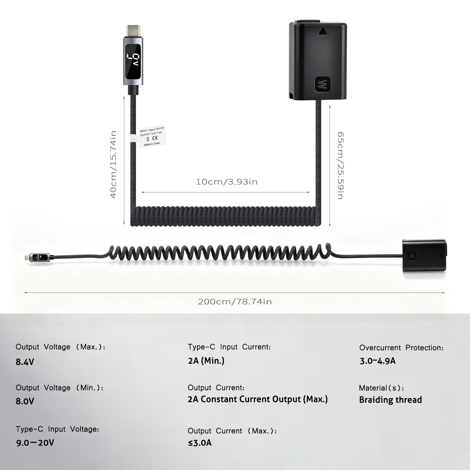 Adaptador de corriente con con - Sony Camera Zv-E10 reseña y precio